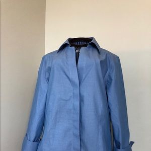 Foxcroft fitted blouse